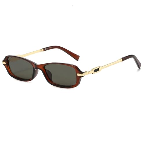 Lunettes de soleil rectangulaires pour la plage et la conduite UV400