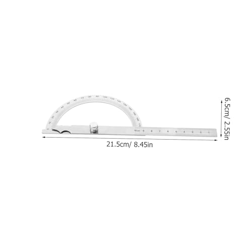 Calibrador de ángulos para carpintería TEHAUX en acero inoxidable miniatura 2