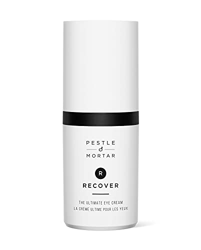 Pestle & Mortar Recover Peptide Anti Ageing Eye Cream, Reduce Dark Circles, Fine Lines and Puffiness, Anti-Wrinkle eye moisturiser, Vegan & Cruelty Free - 15ml