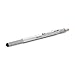 rOtring 1900184 800+ Mechanical Pencil and Touchscreen Stylus, 0.7 mm, Silver Barrel