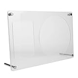 Photo Gallery filteilect espositore per cd in acrilico trasparente, supporto da parete, per dischi in vinile e foto, 30 x 22 cm, cornice decorativa per la casa Photo Gallery filteilect espositore per cd in acrilico trasparente, supporto da parete, per dischi in vinile e foto, 30 x 22 cm, cornice decorativa per la casa