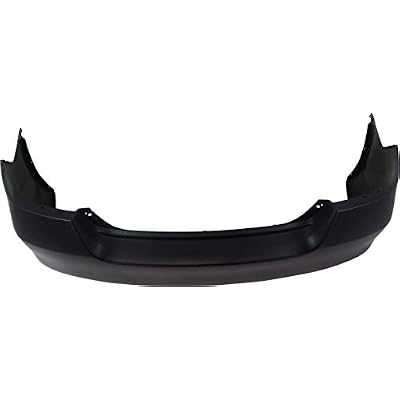 Evan Fischer Rear Bumper Cover Compatible With Honda Accord 2006-2007, Primed, Sedan