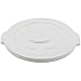 Winco Lid for White Trash Can, 10gln, NSF