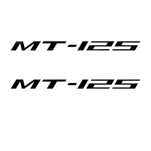 Stickers Yamaha MT125 étanches pour rouler sous la pluie en ville