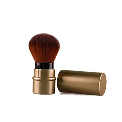Ydc Kabuki Foundation Brush Retractable Professional Travel Brushes Blush Small & Soft Makeup Tool For Mineral Powder, Contouring, Cream #TOP1