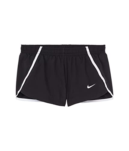 Nike Girl's Dry Sprinter Shorts (Little Kids/Big Kids) Black/White/White SM (7-8 Big Kid) - image 1