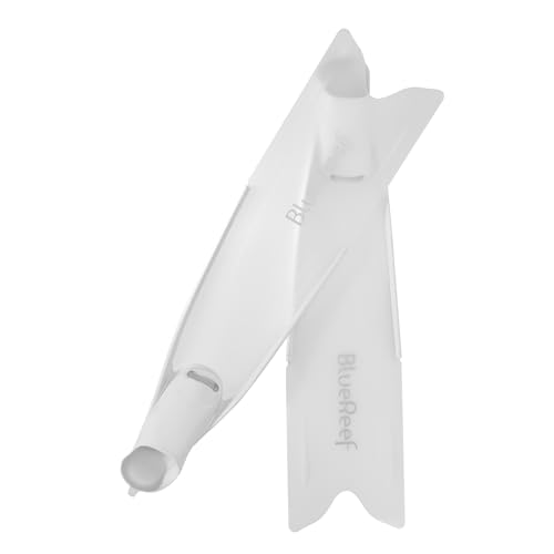 Blue Reef Freediving Fins - Clear, 39/40