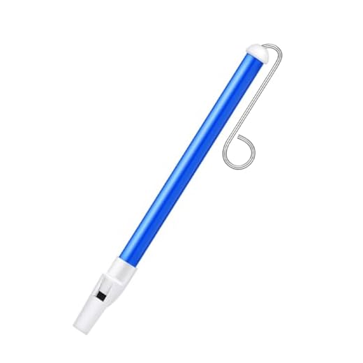 WeddHuis 1 Pieza Silbato Deslizante, Instrumento Musical de Plástico con Barras de Acero Inoxidable, Instrumento Musical Profesional para Principiantes para Practicar Música para Niños y Niñas