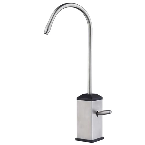 Robinet de puits d'eau potable mince 1/4 gris en finition durable premium