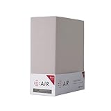 nishikawa 【 西川 】 [エアー] 専用 ラップシーツ シングル 厚さ25cmまで対応 洗える ニットタイプ ぴったりフィット やわらか 伸縮性 吸放湿性 オールシーズン対応 AiR ライトグレー PK03103645LG