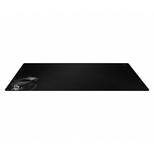 AGILITY GD80 – Gaming Mouse Pad XXXL esteso, superficie in tessuto di seta per il gaming, bordi morbidi e orlati, base antiscivolo - 1200 x 600 x 3 mm - Mouse gaming - Immagine 2