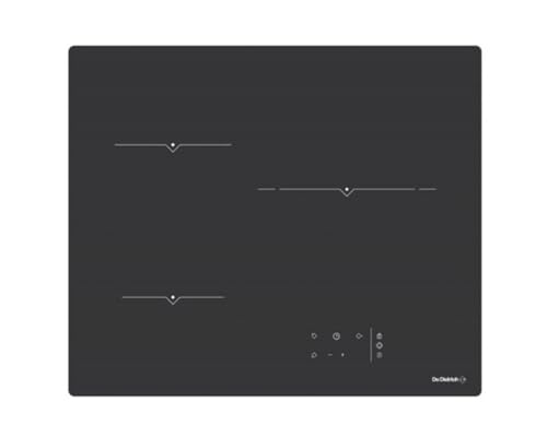 De Dietrich DPV7550B hobs Negro Integrado Con - Placa (Negro, Integrado, Con placa de inducción,...