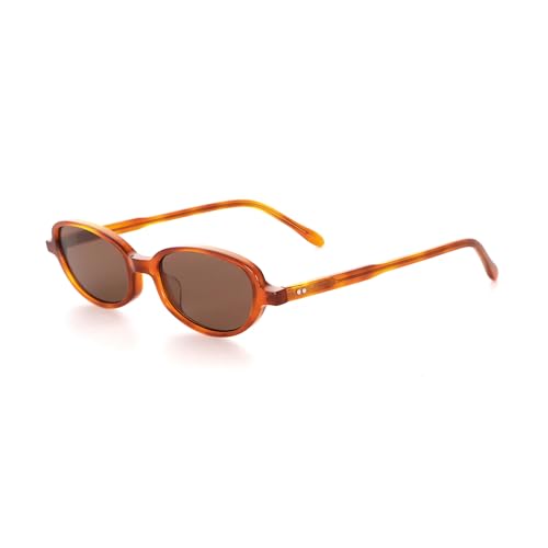 Lunettes de soleil ovales vintage l'essence du glamour rétro au féminin