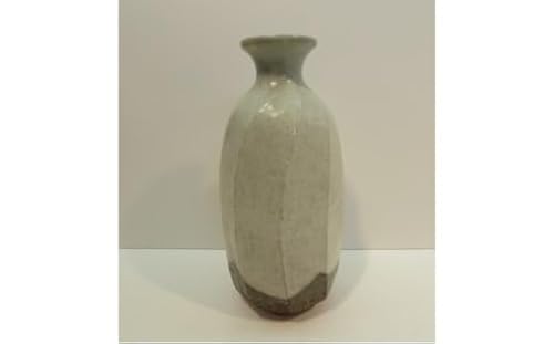 萩焼 萩面取徳利型 花入 |HG000491