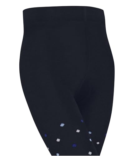 FALKE Unisex-Child Tights Multidot K Ti Cotton Thin Patterned 1 Pair, Blue Space Blue 6116, 80-92, Blue Space Blue 6116, 80-923