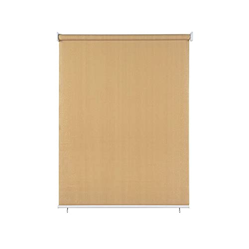 paramondo Estor Vertical Enrollable para Exterior Anti UV Protección de la Privacidad Impermeable Resistente, 120 x 140 cm [AnXAl] Arena