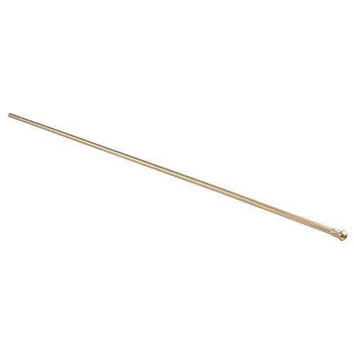 Kingston Brass Cb38307 Complement 30 In. Bullnose Bathroom Supply Line, Brushed Brass #TOP15