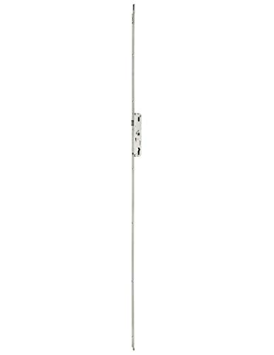 FERCO by THIRARD - Serrure Encastrable Fenster à Cylindre - Porte Fenêtre - Axe 28 mm - 2 Points de Verrouillage - Hauteur 1530 mm - Réversible - Sécurité Optimale - Installation Facile - Gris