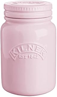 Kilner Ceramic Jars, Stoneware, Morning Mist, 0.6L