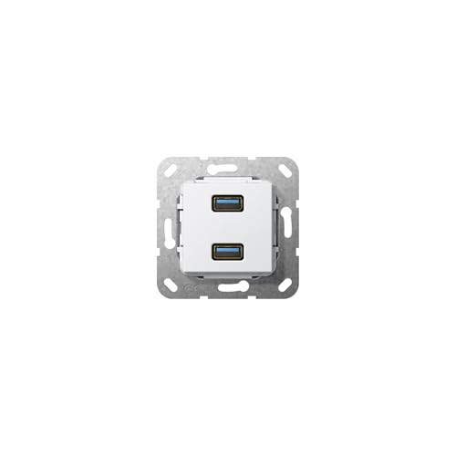 GIRA 568403 insert double USB 3.0 haute vitesse avec changeur de genre femelle femelle