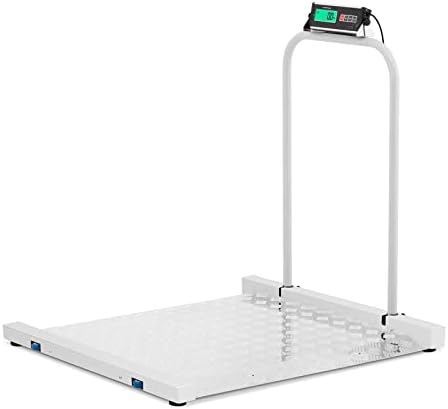 Produktbild von Steinberg Systems SBS-PS-300 Bodenwaage – 300 Kg / 100 G, Mit Anti-Rutsch-Matte & Tiermodus, LCD, Akku, RS232