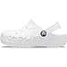 Crocs Unisex-Child Baya Clog, White, 5 Toddler