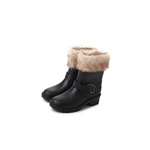 Prrfayr Welly Laarzen Voor Vrouwen, Thicken Cover PVC Regenlaarzen Waterdichte Gesp Schoenen Dames Regen Vrouw Water…