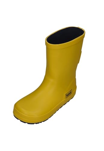 KOEL Barefoot Gummistiefel WELLIE BARE SOLID V2 yellow, Größe:25 EU