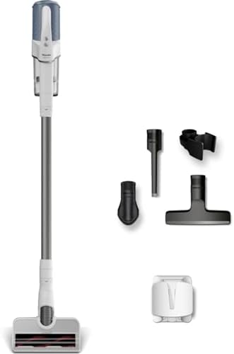 Miele Duoflex Extra Vacuum Cleaner, Cordless and Bagless Multi-Use, Multi-Floor Flexible Stick Vacuum with 2 Attachable Brushes, in Brilliant White / Space Grey - Thumbnail 4