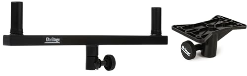 On-Stage SS7920B Dual Pole Mount Speaker Bracket and EB9760 Exterior Mounting Bracket