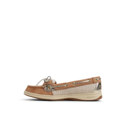 Sperry Womens Angelfish Boat Shoe, Tan, 3 UK
