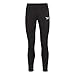 Reebok Leggings da donna, in cotone, colore nero