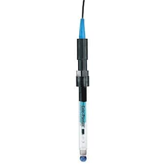 Électrode pH amovible Cole-Parmer double jonction en verre bleu