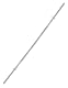 Langhantelstange TrainHard Vollstahl 175 cm 30 mm mit Verschlüssen