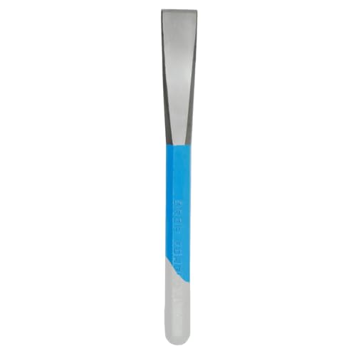 Taparia 102 Steel (16mm) Cutting Edge Octogonal Chisel (Blue and Silver)