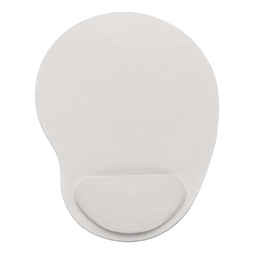 Tapis de souris ergonomique en gel PATIKIL gris clair avec support poignet