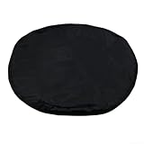Honseadek 55 Gallonen Trommelabdeckung – robuste Dichtkappe für 217L Trommeln, hergestellt mit verstärktem 210D Oxford-Tuch, UV-beständig, wetterfest, PVC-frei, schwarz