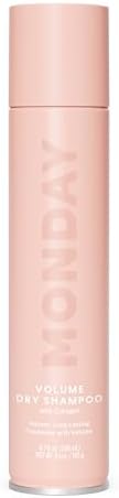 MONDAY HAIRCARE VOLUME Dry Shampoo with Collagen, oil-absorbing ideal for Thin & Fine Hair 200 mL