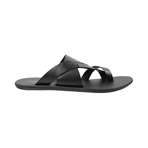 Image of Metro Men's Faux Leather Stylish Casual Sandals