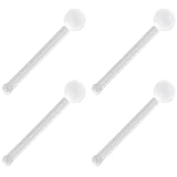 Retenedor de piercing transparente invisible de 0,8 mm (20 g), retenedores de tabique plano en forma de I, anillo de nariz de plástico flexible, acrílico, barra de fosa nasal, kit de piercings para