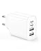 Produktbild Netzteil USB C Mehrfach, 40W 4-Port USB C Ladegerät USB C Power Adapter PD 3.0 und QC 3.0 Schnellladegerät USB-C und USB-A Handy Ladegerät für iPhone 15 14 Pro Max 13 12 11 SE 2020 XS XR 8 7, Samsung