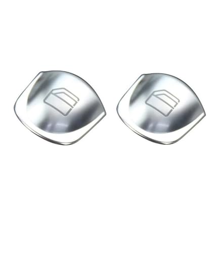 Cache-bouton de lève-vitre pour Mercedes Classe G W463 argent