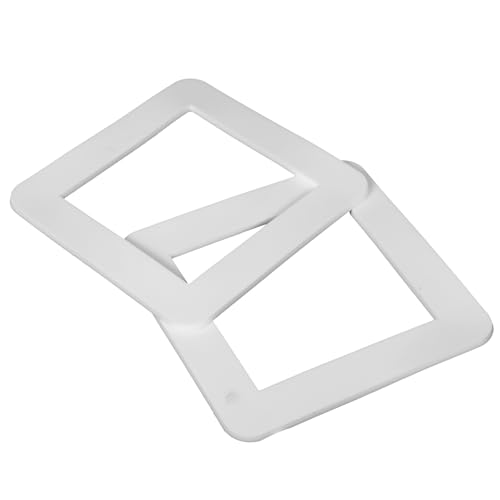 2pcs Silicone Outlet Cover Wall Socket Frame Protector for Indoor Settings