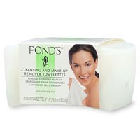 Pond's Clean Sweep Cleansing and Make-Up Remover Towelettes with Chamomile & Green Tea , 30 towelettes