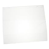 jojofuny Toldo Para Ventanas Transparente 40x40 Cm Plástico Resistente Protección Lluvia y Nieve Montaje Vertical Para Balcones y Patios Una Pieza