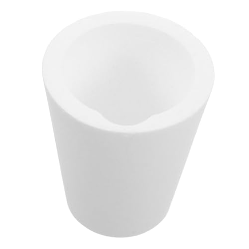 ARTIBETTER Metal Casting Crucible High Purity Quartz for Lab Use Aluminum Metal Smelting