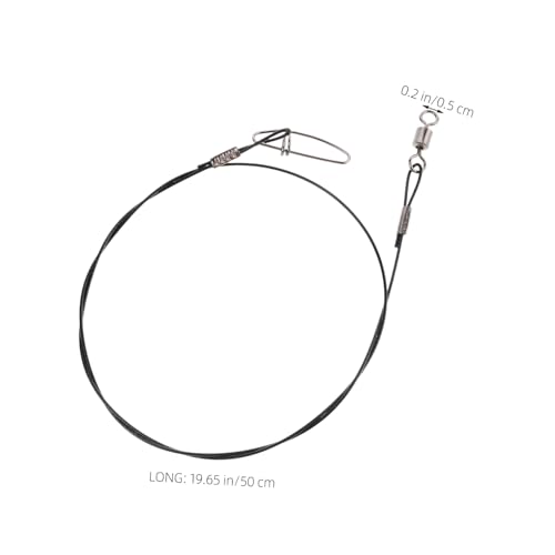 10pcs Steel Wire Leaders Bite Line para Pesca Resistente miniatura 2