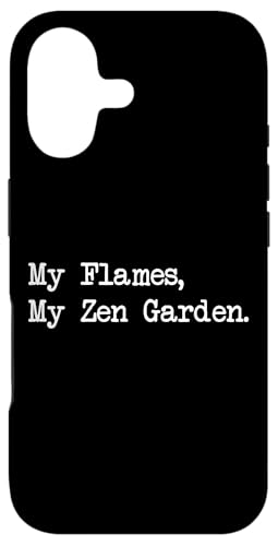 My Flames My Zen Garden �ʔ����L�����h�����[�J�[ ���p�� �A�p���� �X�}�z�P�[�X iPhone 17 �p