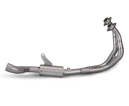 Tuyau liaison avant moto pour échappement complet Yamaha R7 YZF 2022 collecteur style 2