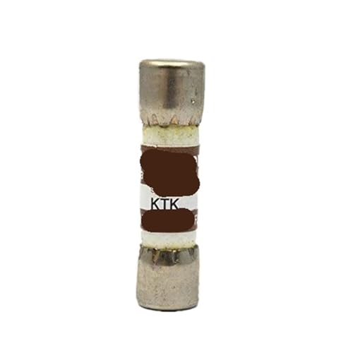 Fusible KTK 3A de type cylindrique en lot de 10 pièces pour circuit électrique